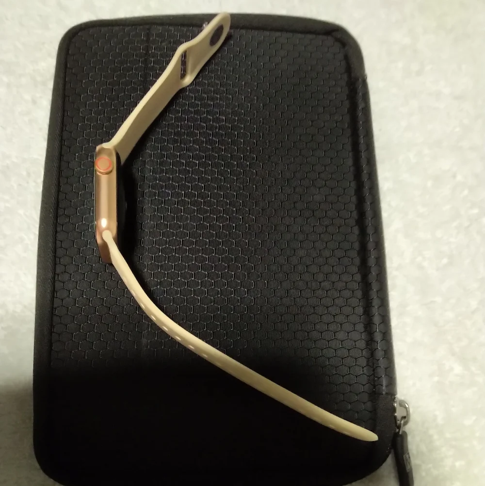 Sharp Accutime Watch Smartwatch with Rose Gold Band